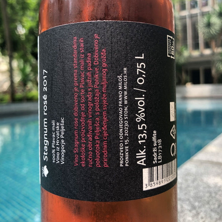 Milos Stagnum Rosé 2022 ❤️