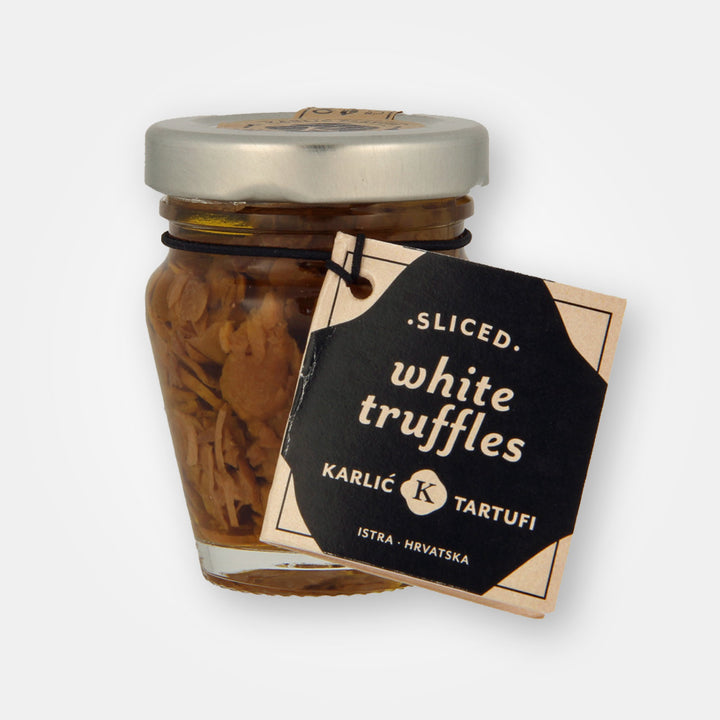 Sliced Istrian White Spring Truffles