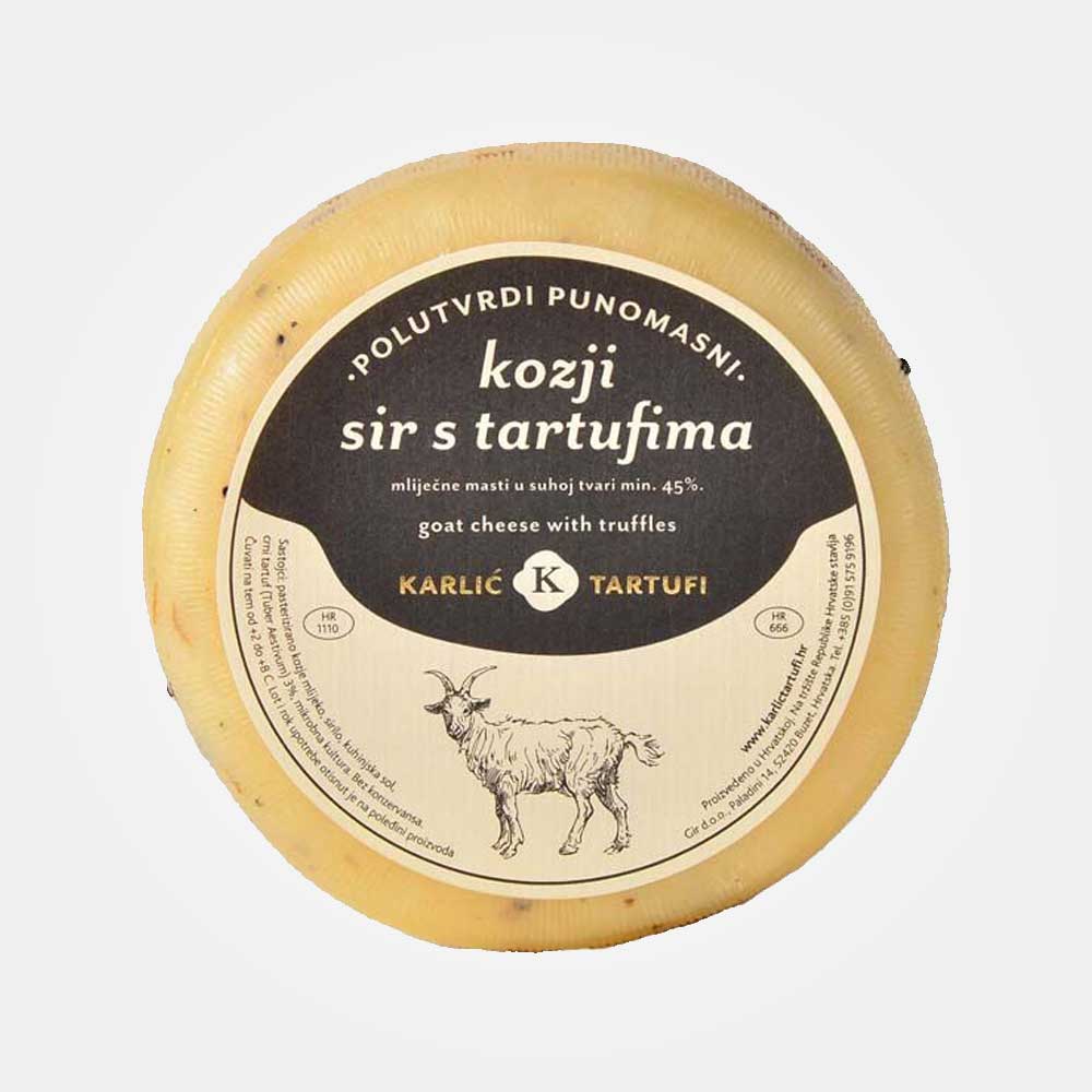 Istrian Black Summer Truffle Cheese