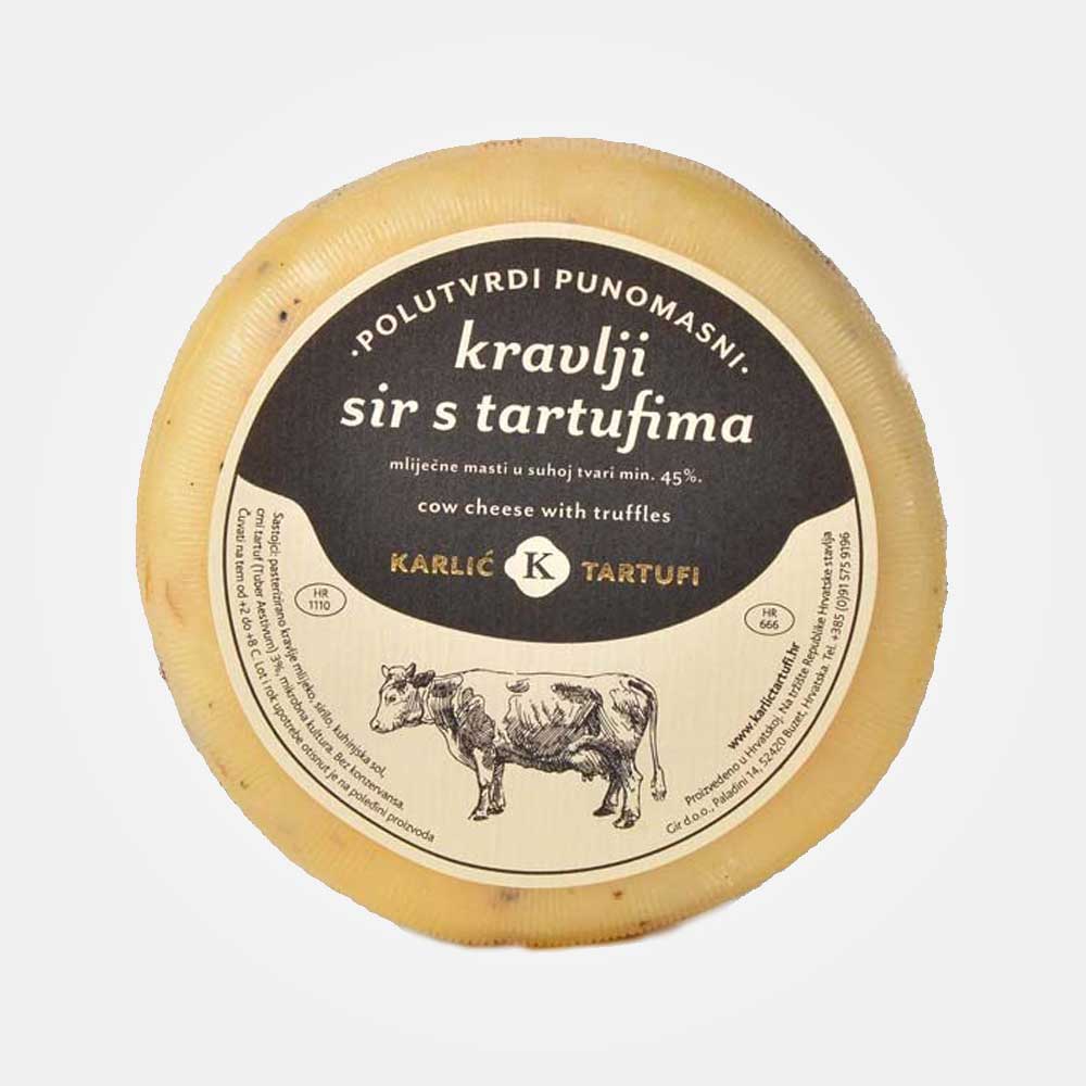 Istrian Black Summer Truffle Cheese